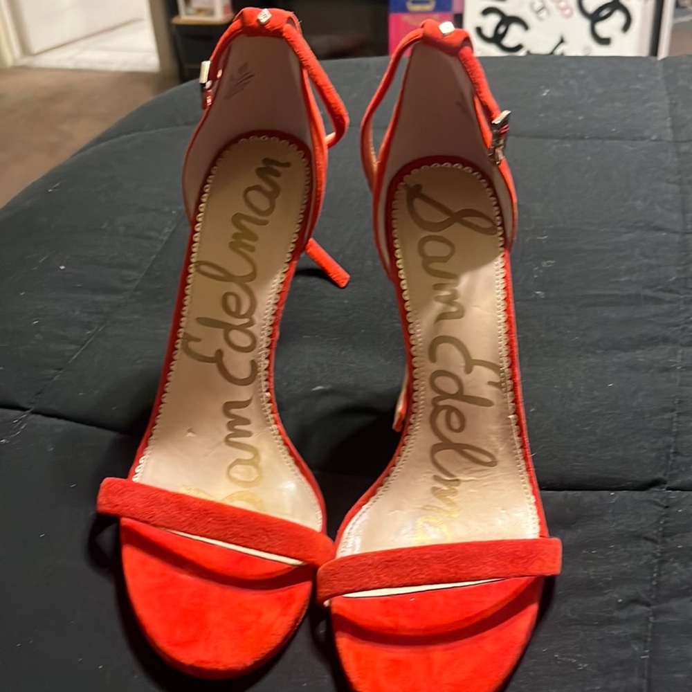 Ladies red heels